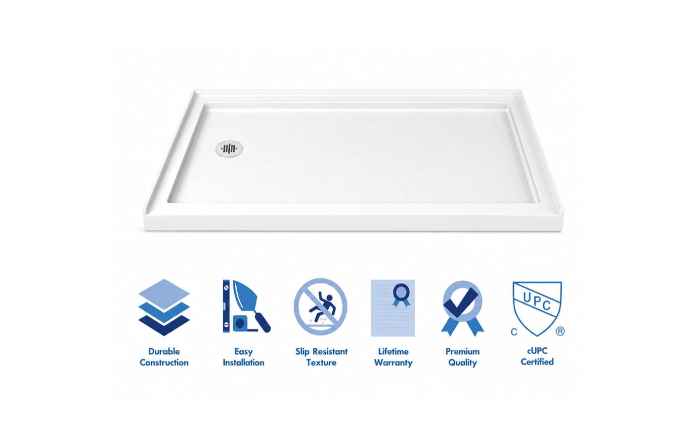DreamLine® shower pan